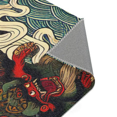 Yokai Area Rug Inspired by Japans Mystical Folklore