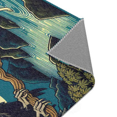 Yokai Area Rug Inspired by Japans Past Forest Spirits