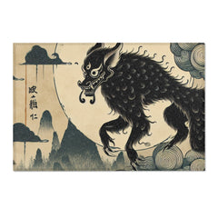 Yokai Area Rug with Captivating Hybrid Design 36’’ × 24’’