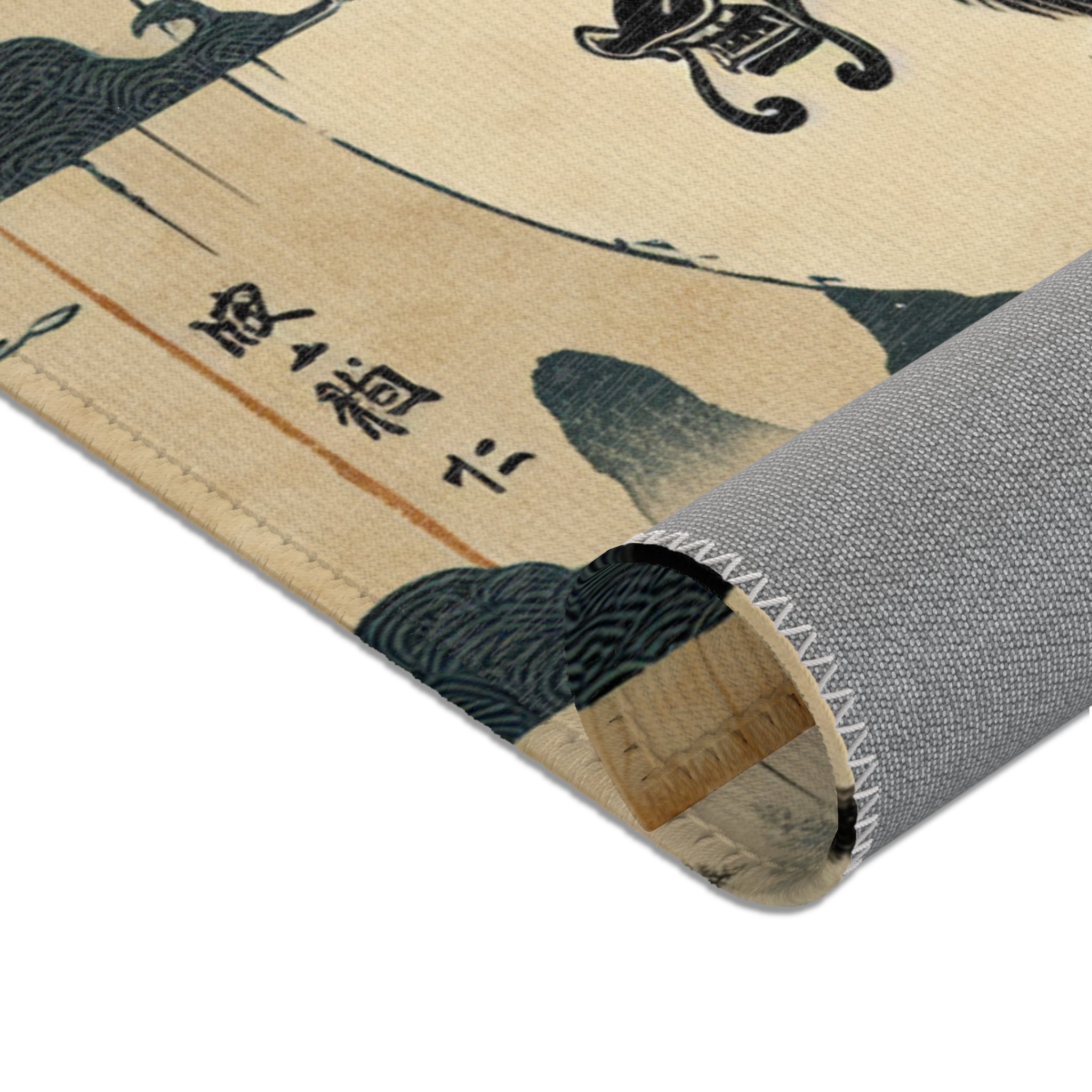 Yokai Area Rug with Captivating Hybrid Design