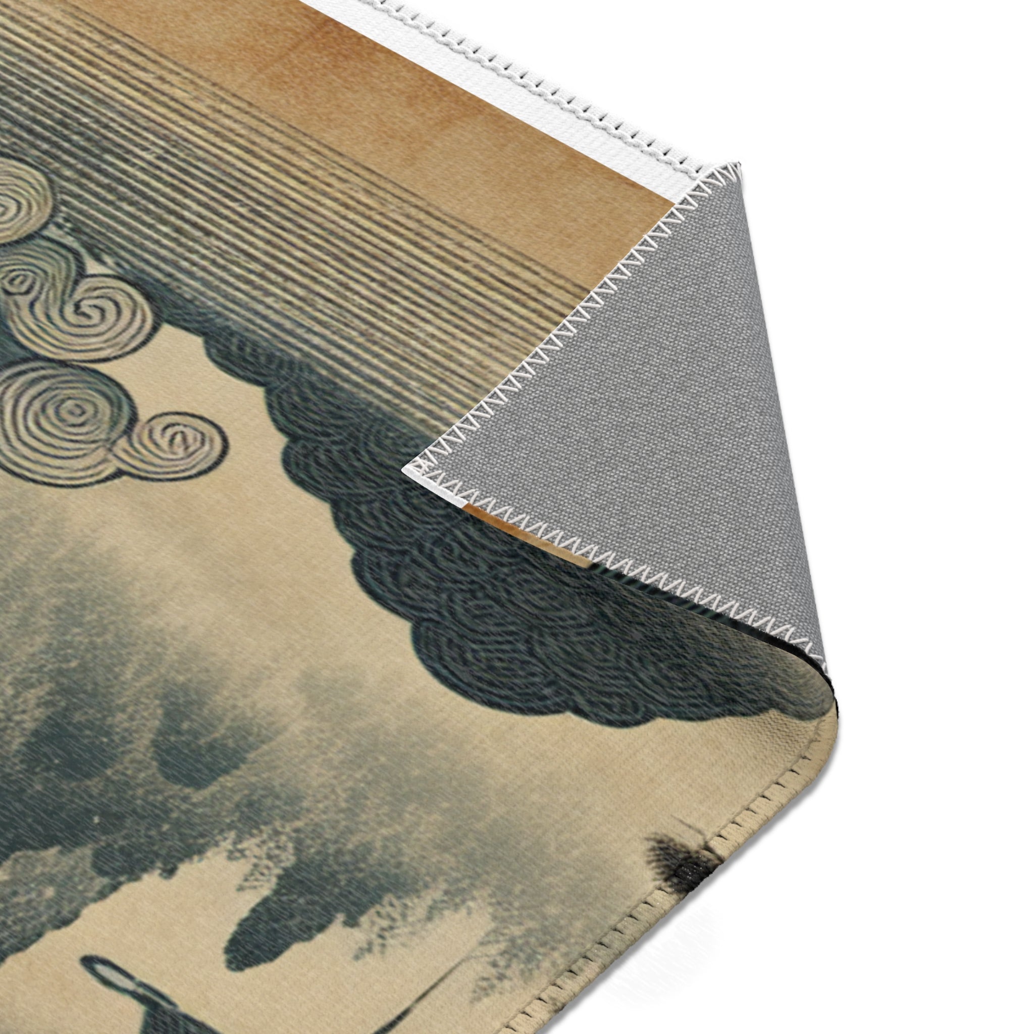 Yokai Area Rug with Captivating Hybrid Design