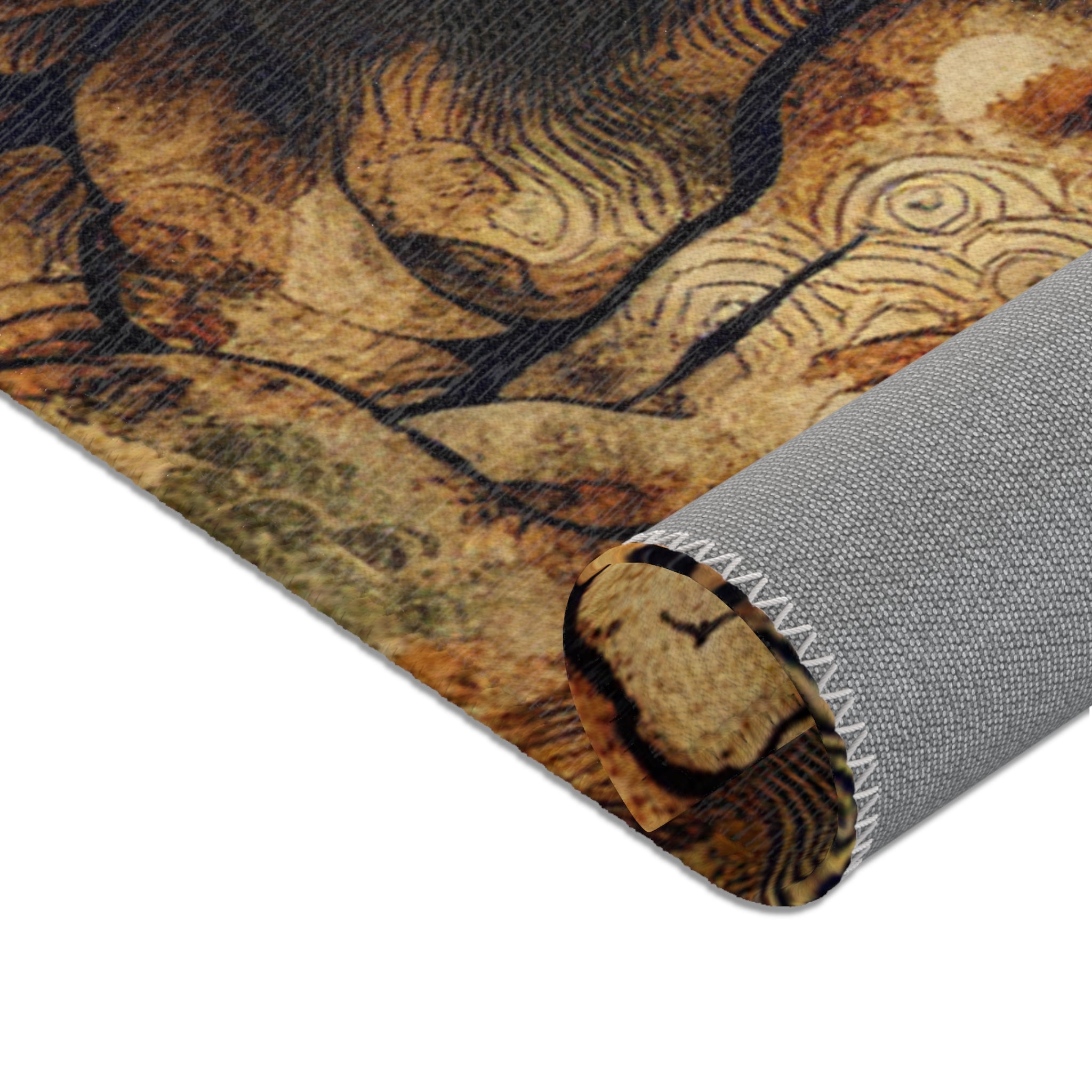 Yokai Area Rug with Captivating Japanese Art Design