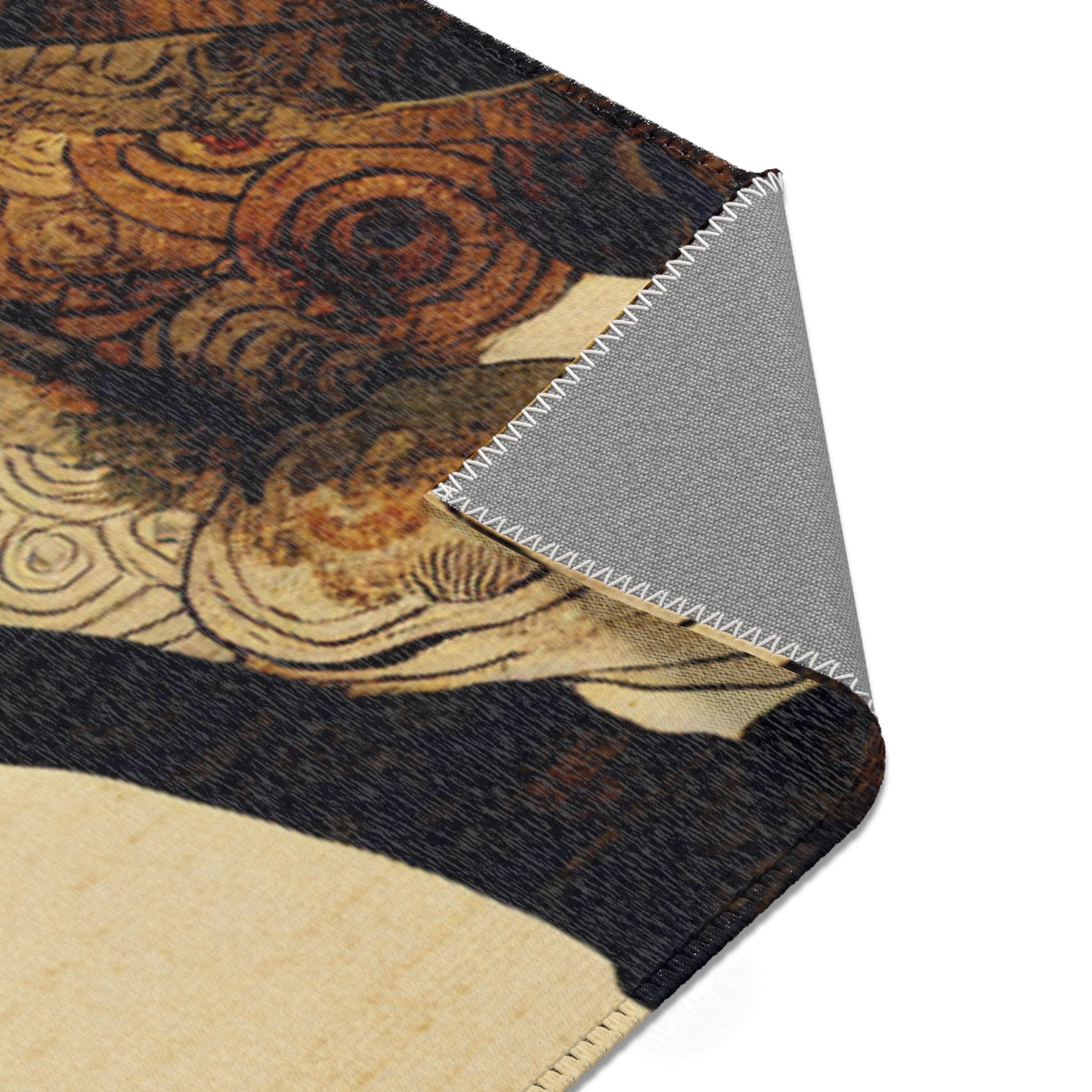 Yokai Area Rug with Captivating Japanese Art Design