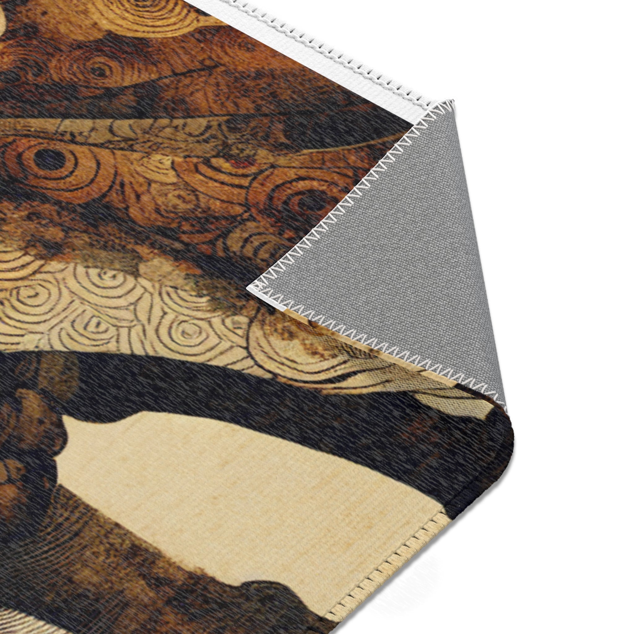 Yokai Area Rug with Captivating Japanese Art Design