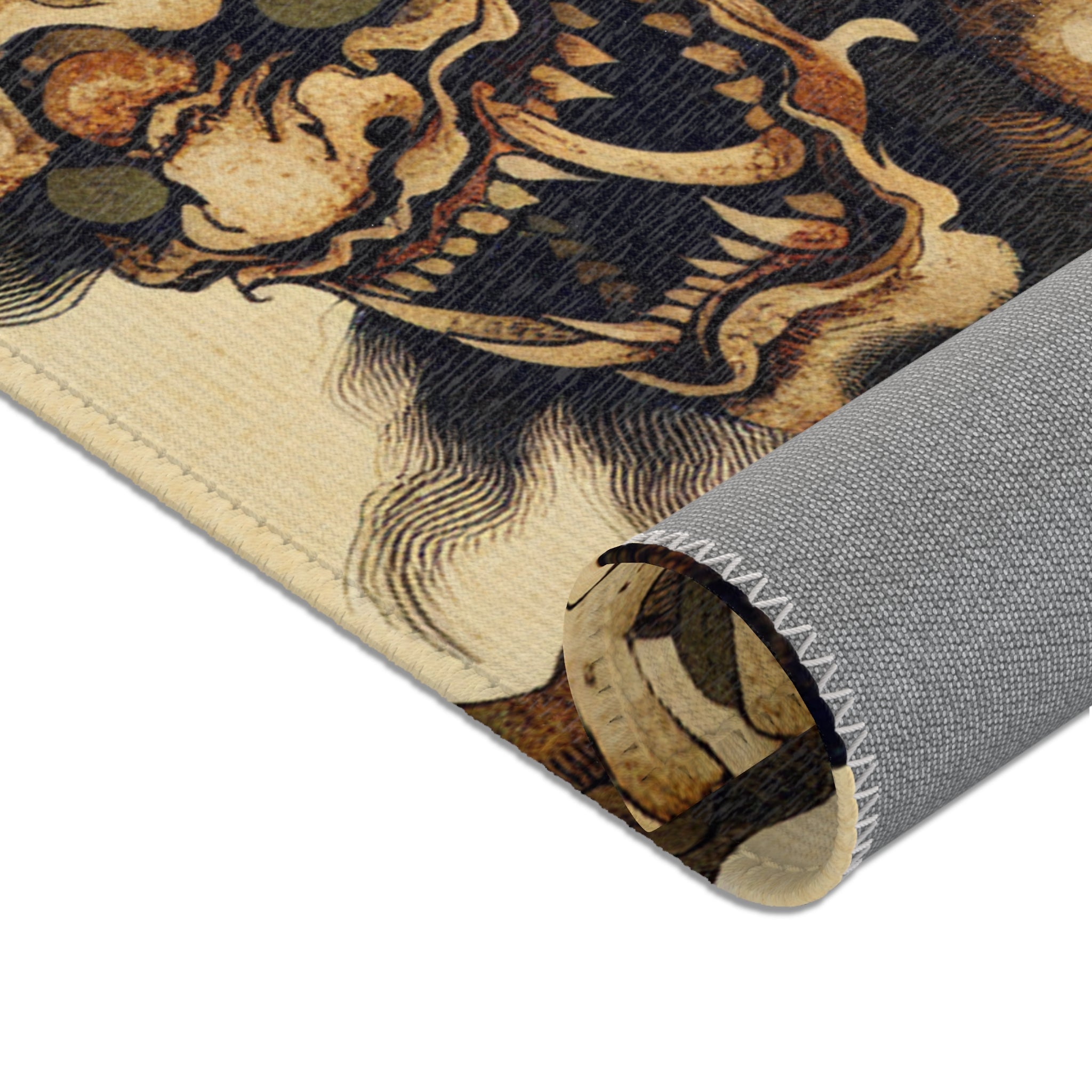Yokai Area Rug with Captivating Japanese Art Design