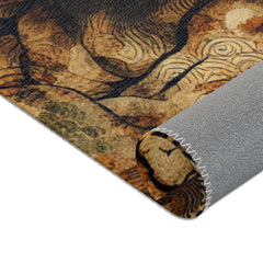 Yokai Area Rug with Captivating Japanese Art Design