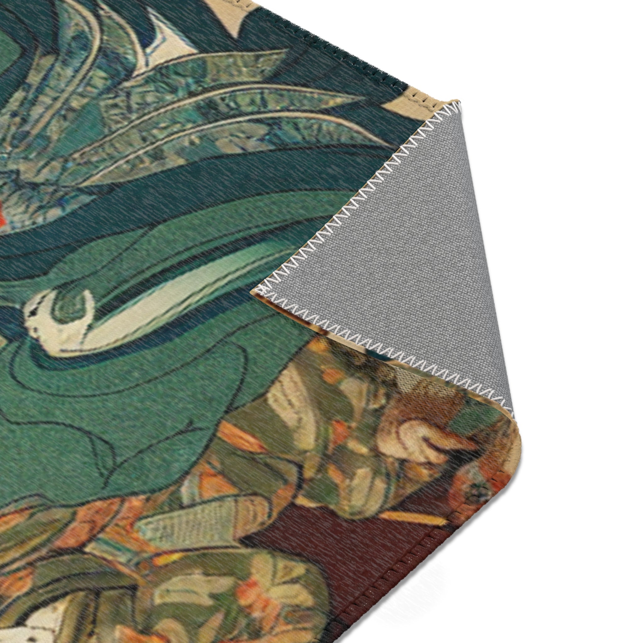 Yokai Area Rug with Japanese Folklore Design