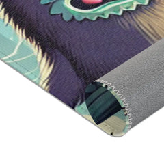 Yokai Art Area Rug with Enchanting Forest Design