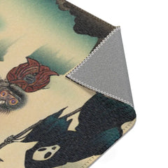 Yokai Enchanting Area Rug Inspired by Ancient Japanese