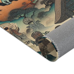 Yokai Enchanting Area Rug Inspired by Ancient Japanese