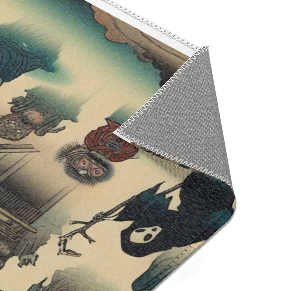 Yokai Enchanting Area Rug Inspired by Ancient Japanese