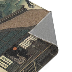 Yokai Enchanting Area Rug Inspired by Ancient Japanese