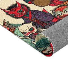 Yokai-Inspired Area Rug with Ancient Japanese Folklore