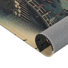 Yokai-Inspired Area Rug with Japanese Folklore Design