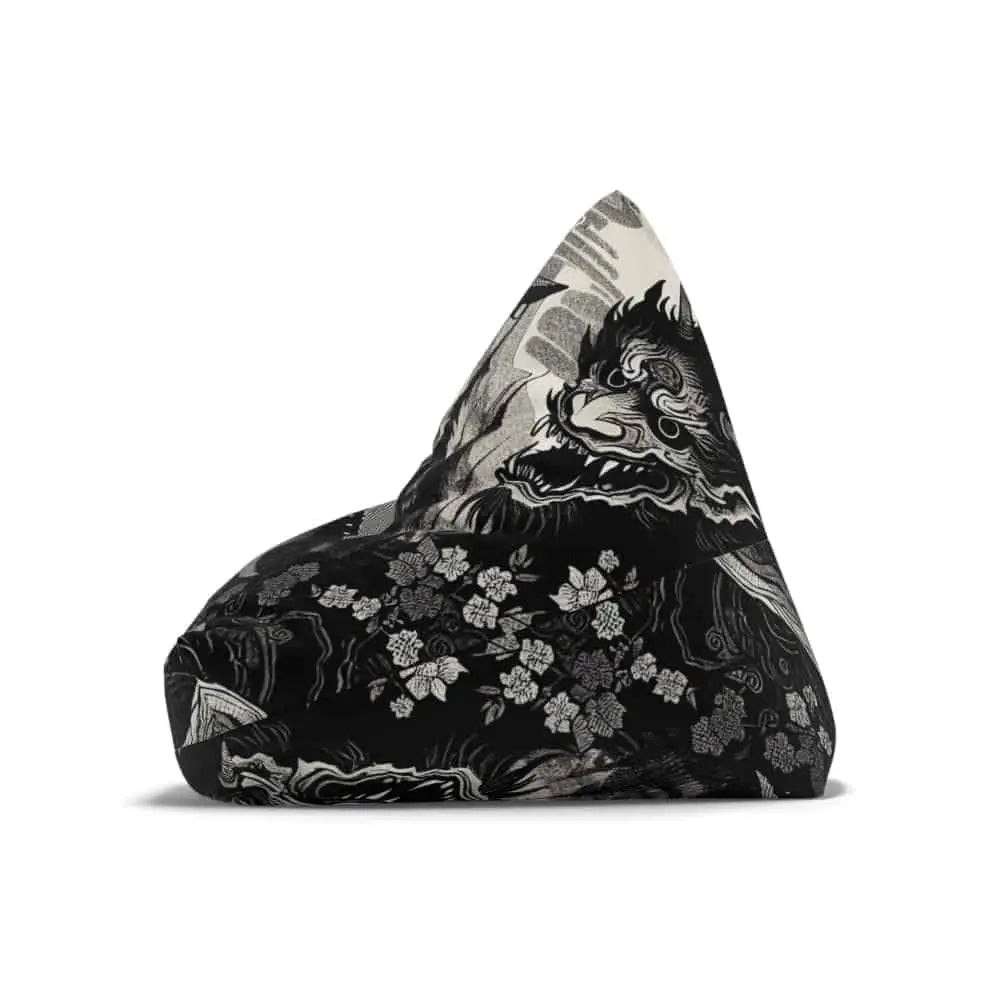 Yokai-Inspired Area Rug with Mystical Aura Design