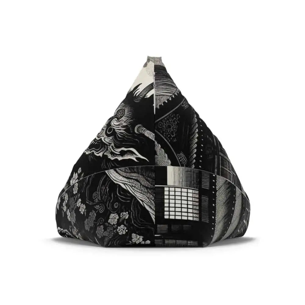 Yokai-Inspired Area Rug with Mystical Aura Design