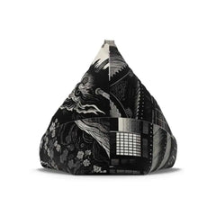 Yokai-Inspired Area Rug with Mystical Aura Design