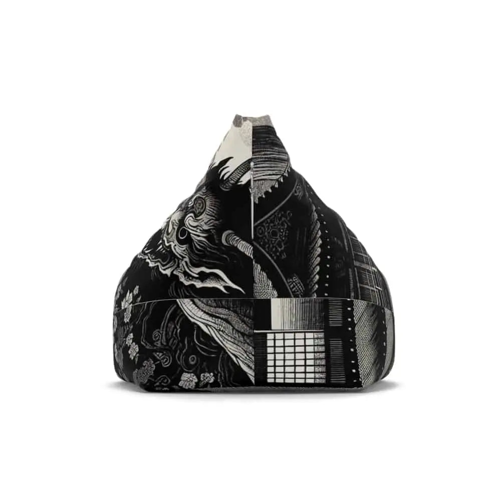 Yokai-Inspired Area Rug with Mystical Aura Design