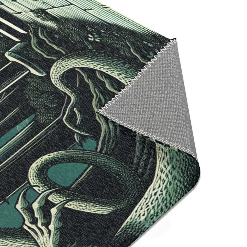 Yokai-Inspired Area Rug with Mystical Japanese Folklore