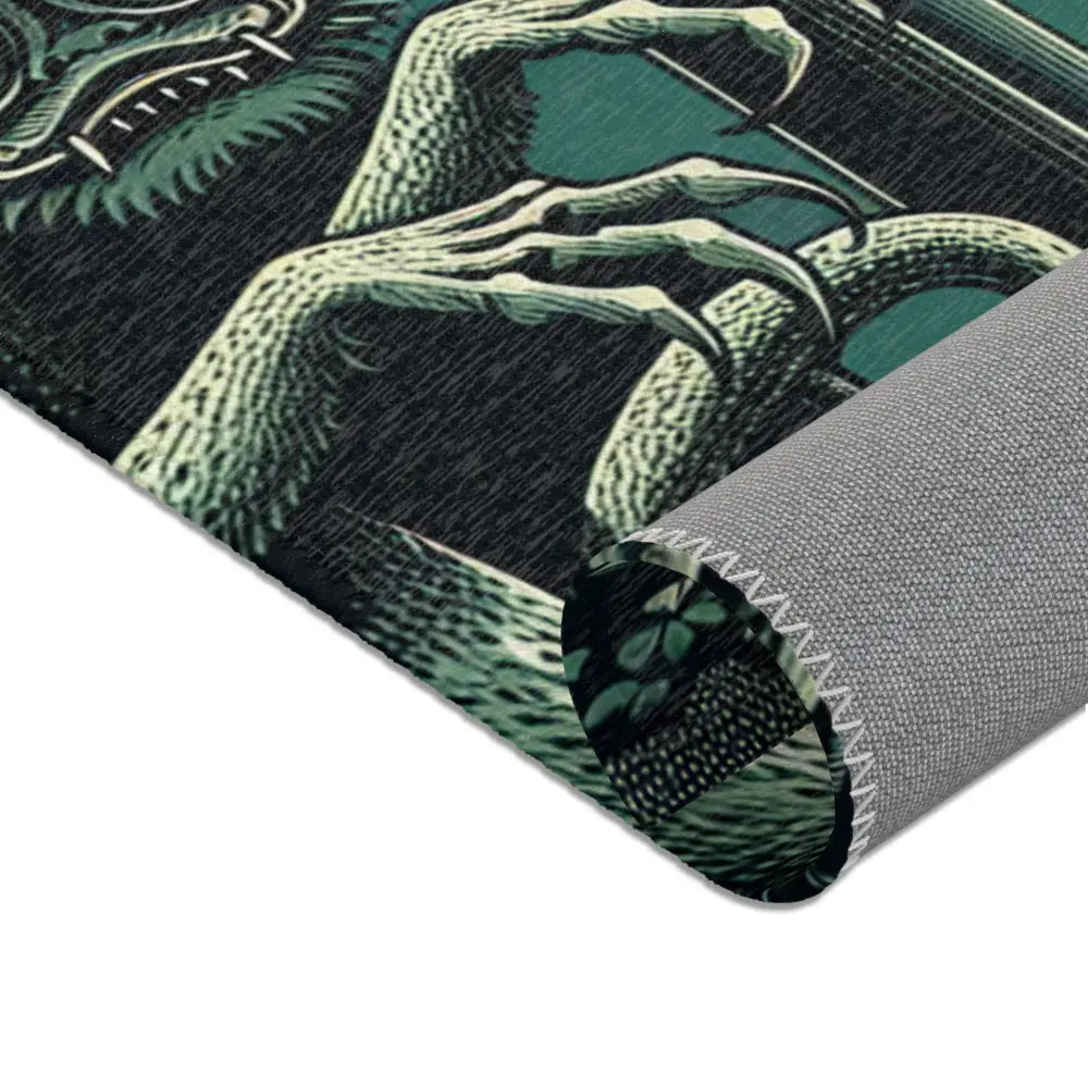 Yokai-Inspired Area Rug with Mystical Japanese Folklore