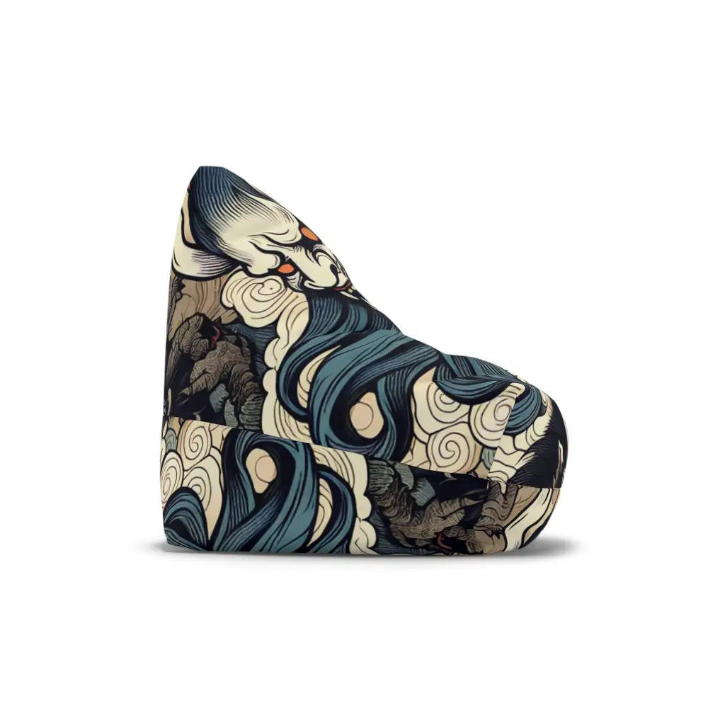 Yokai Japanese Art Bean Bag Chair Cover