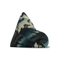 Yokai Moonlit Woodland Bean Bag Chair Cover