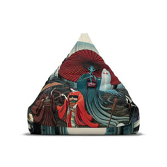 Yokai-Themed Area Rug with Enchanted Japanese Folklore