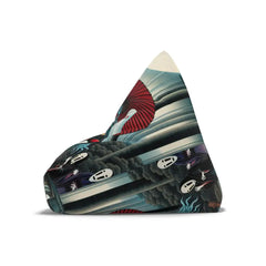 Yokai-Themed Area Rug with Enchanted Japanese Folklore