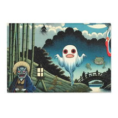 Yokai-Themed Area Rug with Striking Details Depict Japanese