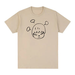 Yoshitomo Nara Aesthetic Shirt - Khaki / S - T-shirts