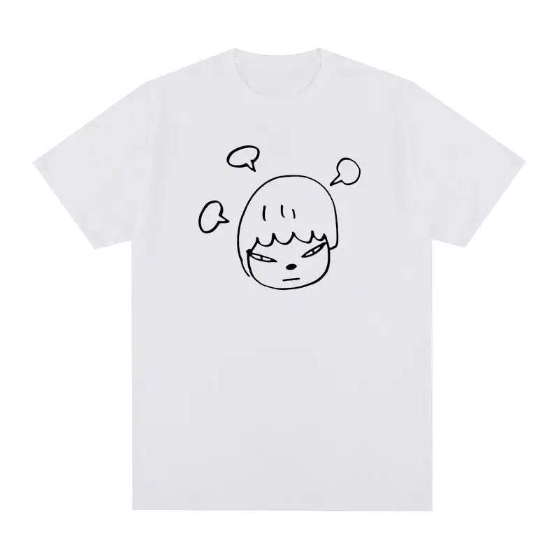 Yoshitomo Nara Aesthetic Shirt - White / S - T-shirts
