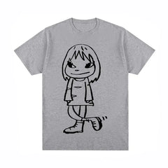 Yoshitomo Nara Simple Style T-shirt