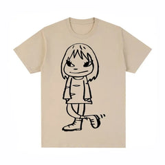 Yoshitomo Nara Simple Style T-shirt