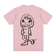 Yoshitomo Nara Simple Style T-shirt