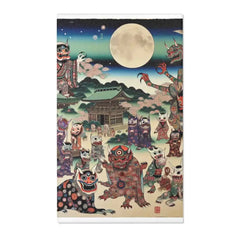 Yumi Kurooka - Japanese Yōkai Rug - 36’ × 60’ - Home Decor