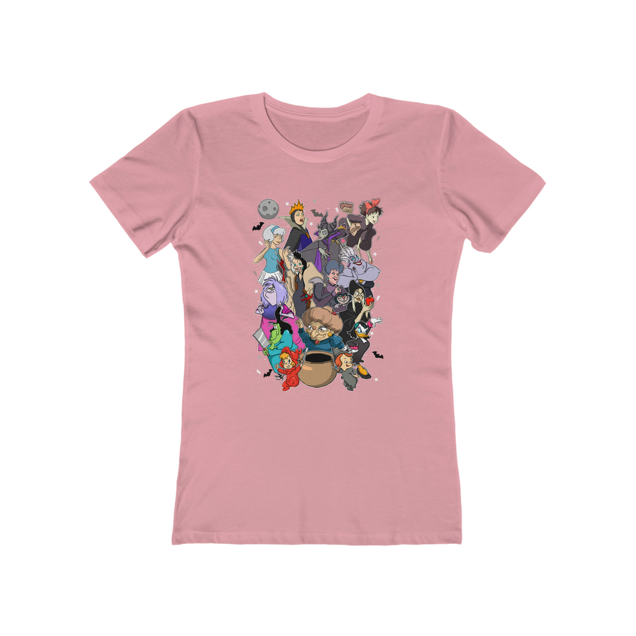 Disney Witches T-Shirts - Solid Light Pink / S - T-Shirt