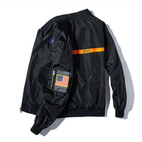 Thumbnail for NASA Astronaut Space Bomber Jacket - Jackets