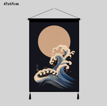 Asian Style Tapestry Wall - F