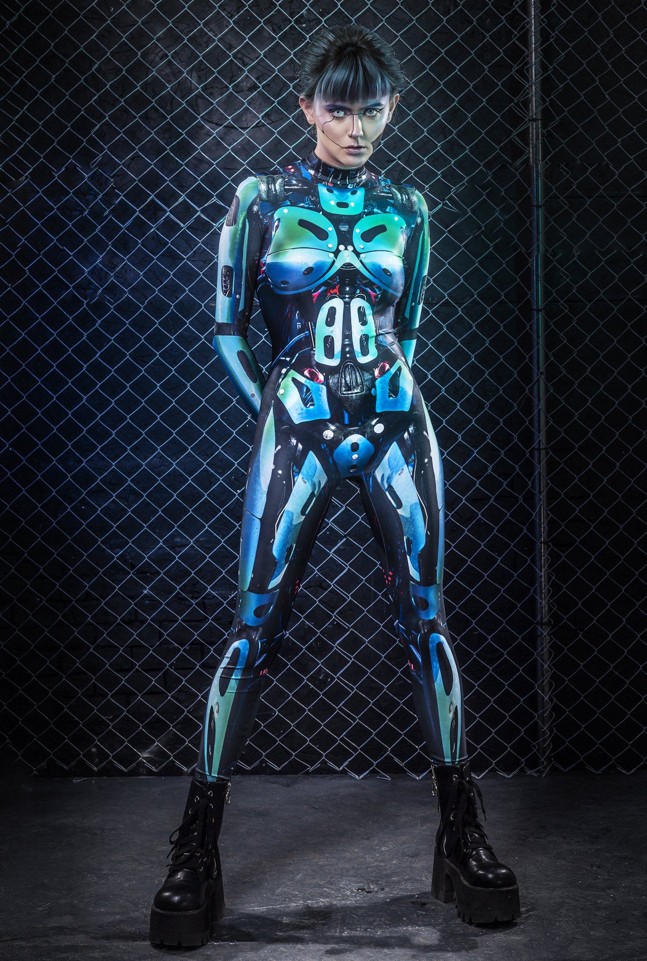 Cyberpunk Sexy Robot Costume - 2077