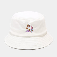 Kawaii Aesthetic Unicorn Bucket Hat - White / M - Warm hats
