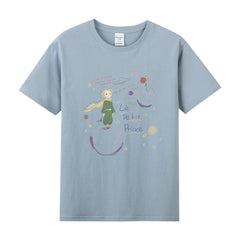 Le Petit Prince Kawaii Aesthetic T-shirt - Blue / XL -