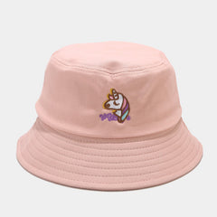 Kawaii Aesthetic Unicorn Bucket Hat - Pink / M - Warm hats