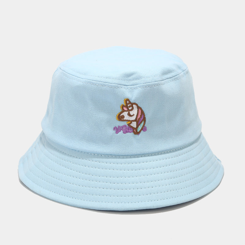 Kawaii Aesthetic Unicorn Bucket Hat - Light blue / M - Warm