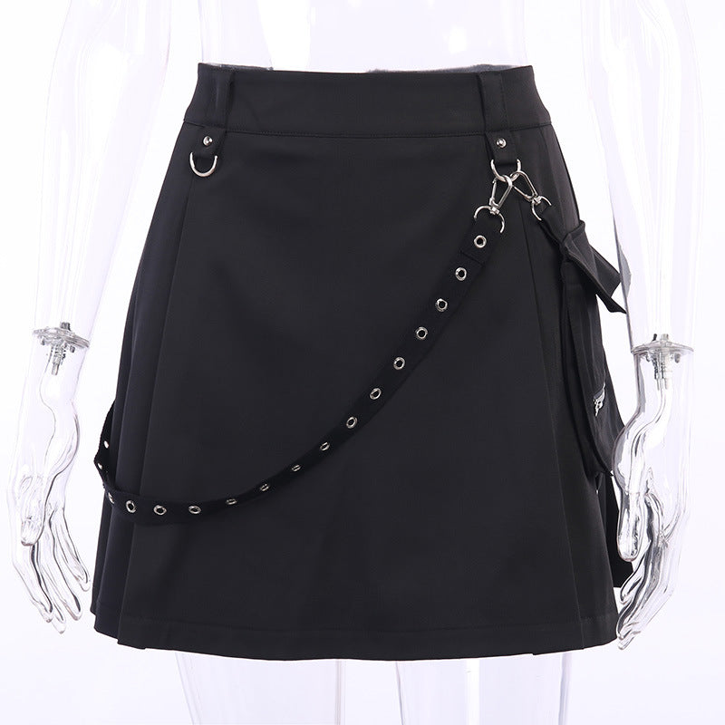 Pockets Skirt Dark Gothic