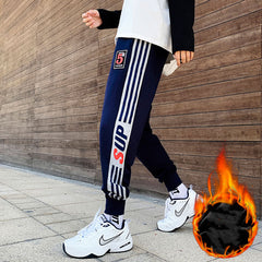 5K SUP Vertical Stripes Loose Sweatpants - Blue / M - Pants