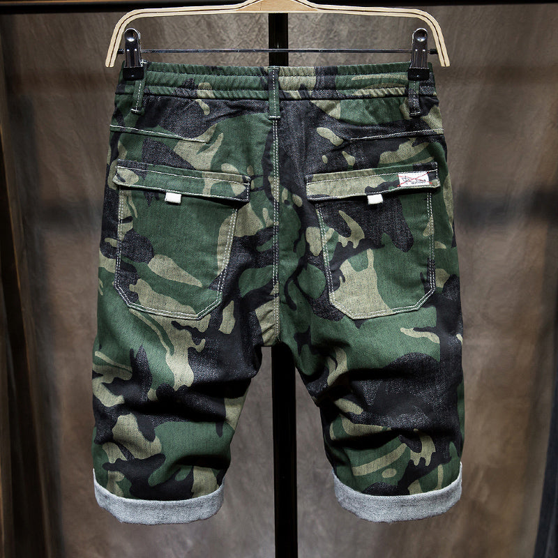 Camouflage Cargo Short Pants