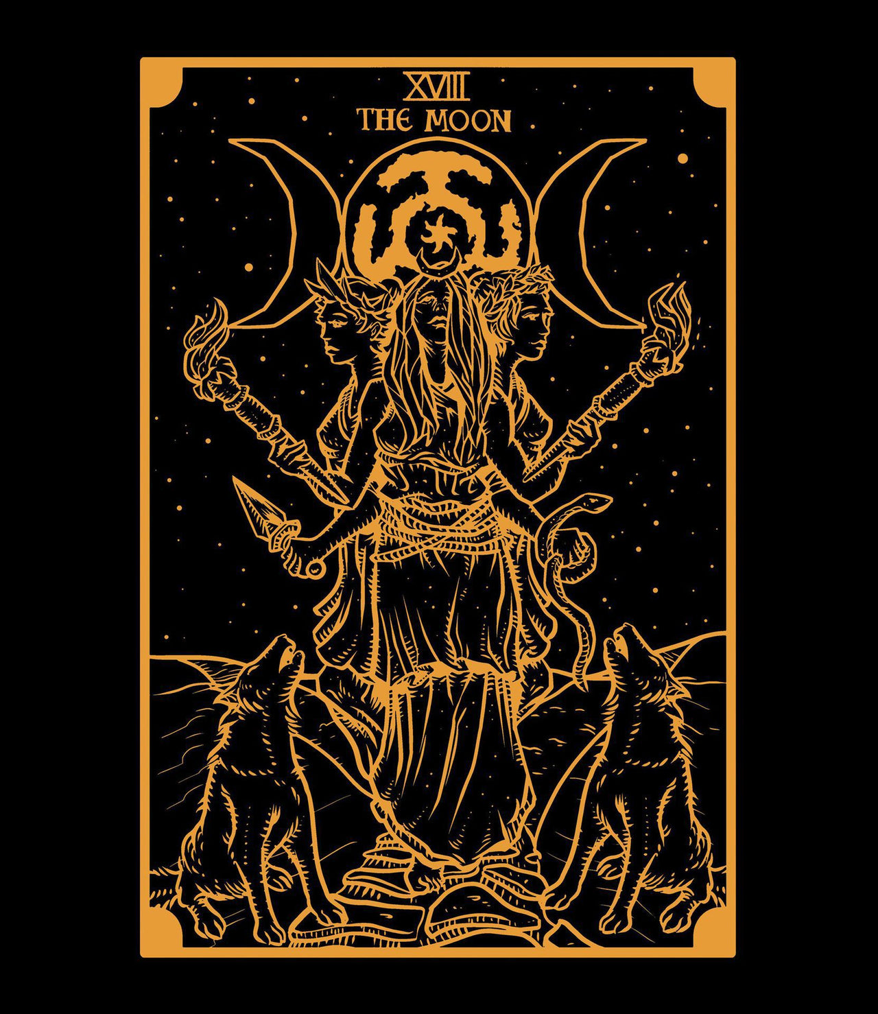 Tarot Cards and Goddess Tapestry - 95x73cm / 3style