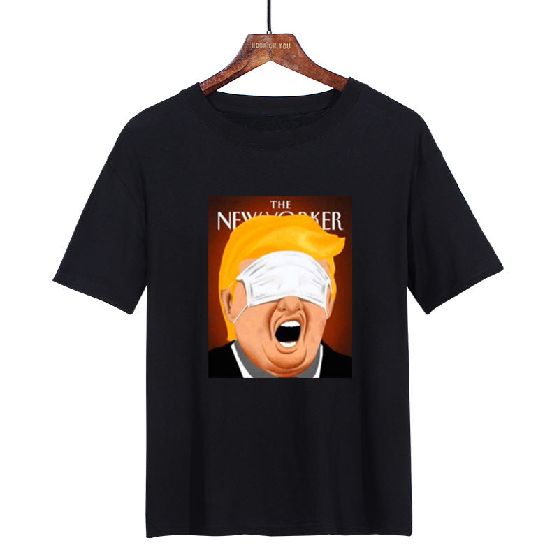 Trump Comical and Sarcastic T-Shirt - Black / XXL