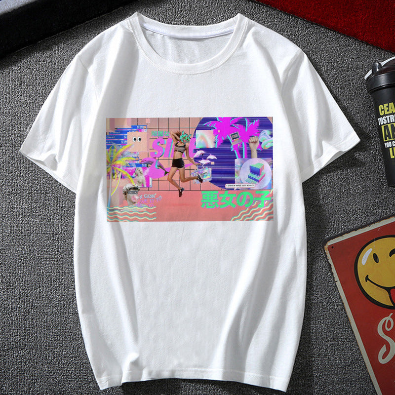 Vaporwave David Collections T-shirt - T9404 / S - T-Shirt