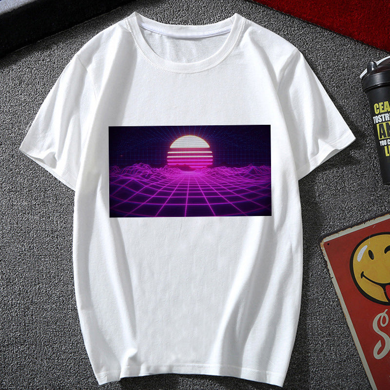 Sunset Vaporwave Collections T-shirt - T9403 / S - T-Shirt